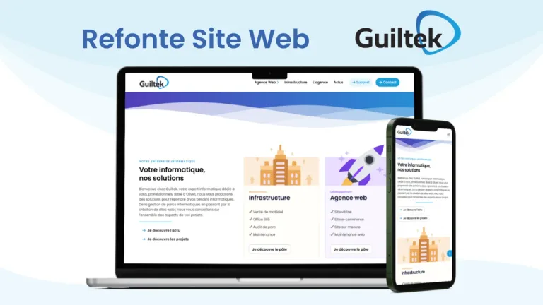 Guiltek : Notre site web se refait une beauté