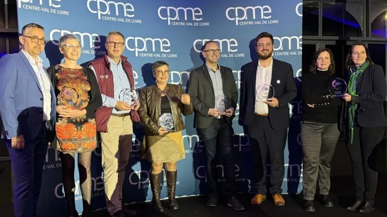 Maxime DION récompensé aux trophées des entrepreneurs positifs du Loiret 2024