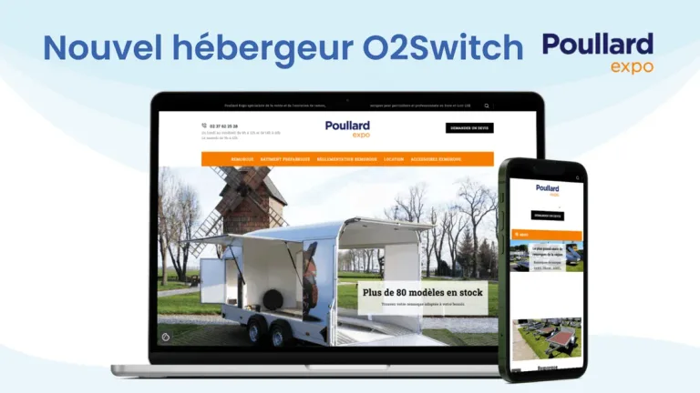 Poullard Expo : Migration de site web vers un O2Switch