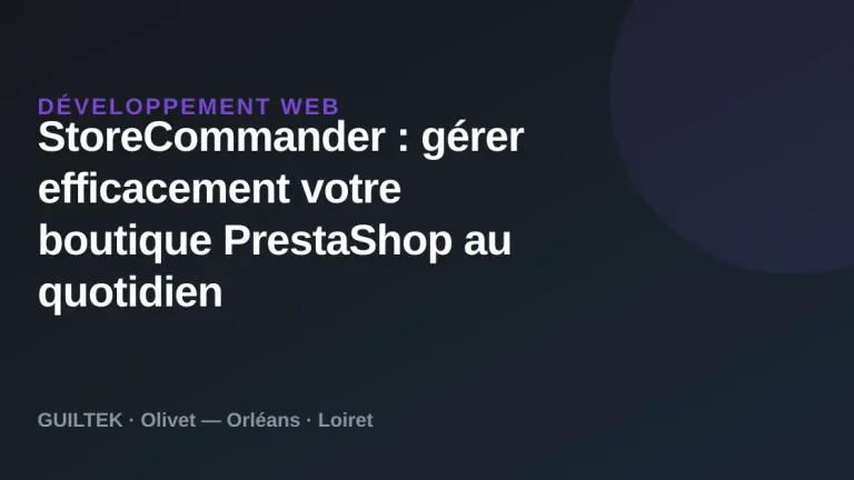 StoreCommander : gérer votre boutique PrestaShop au quotidien