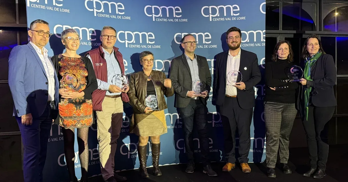 Maxime DION récompensé aux trophées des entrepreneurs positifs du Loiret 2024